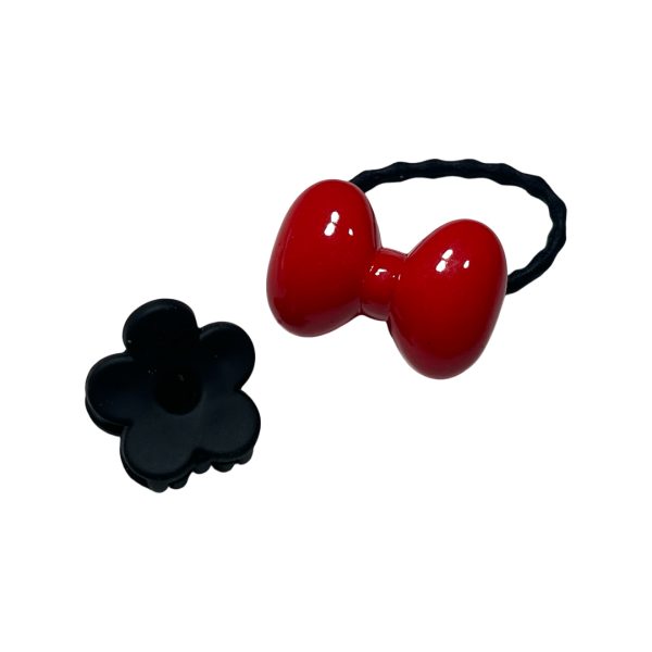میکس کش لاکی و کلیپس مشکی - کد 3557